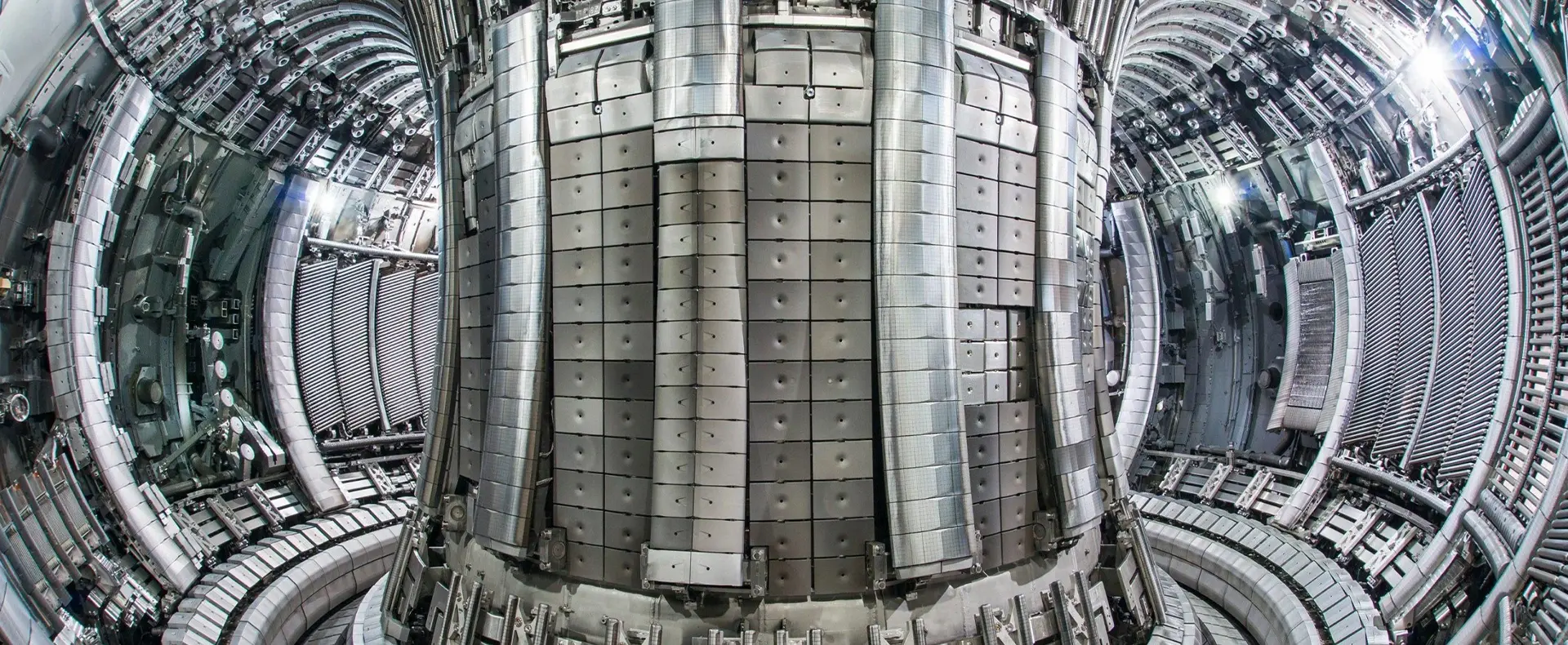 The interior of a tokamak nuclear fusion reactor