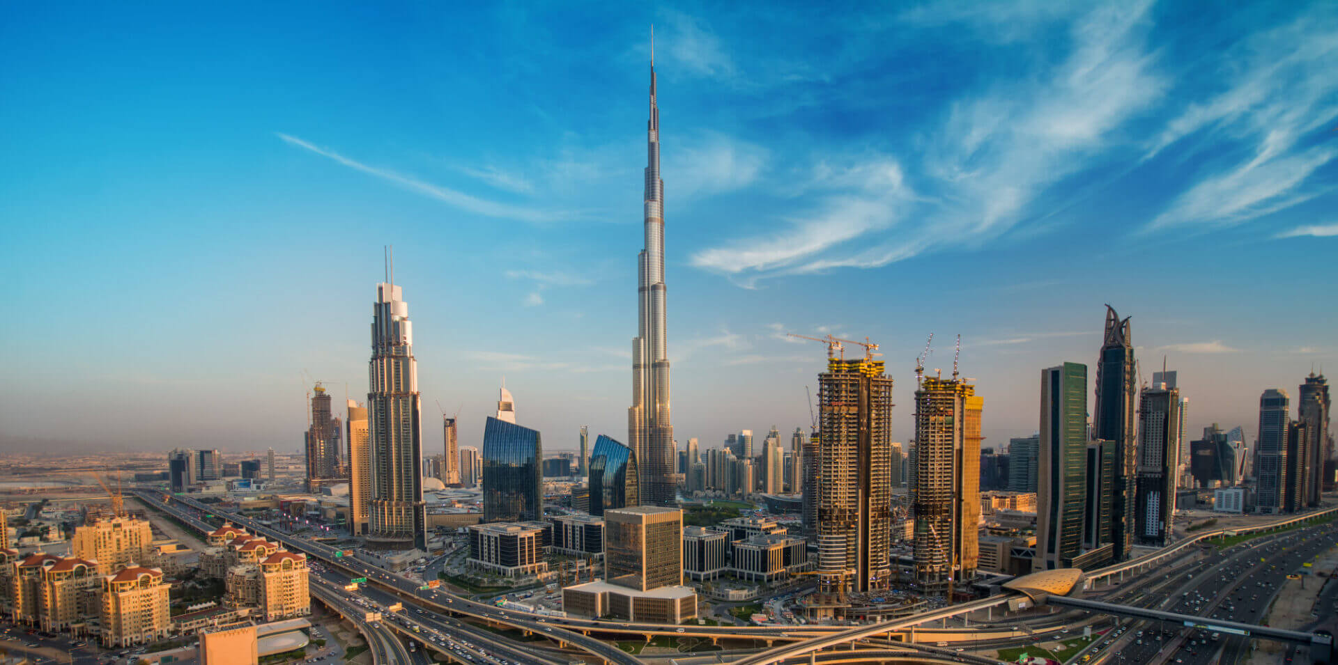 Skyline of Dubai