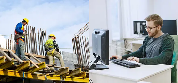 Capital project execution reporting challenge between field workers and the office